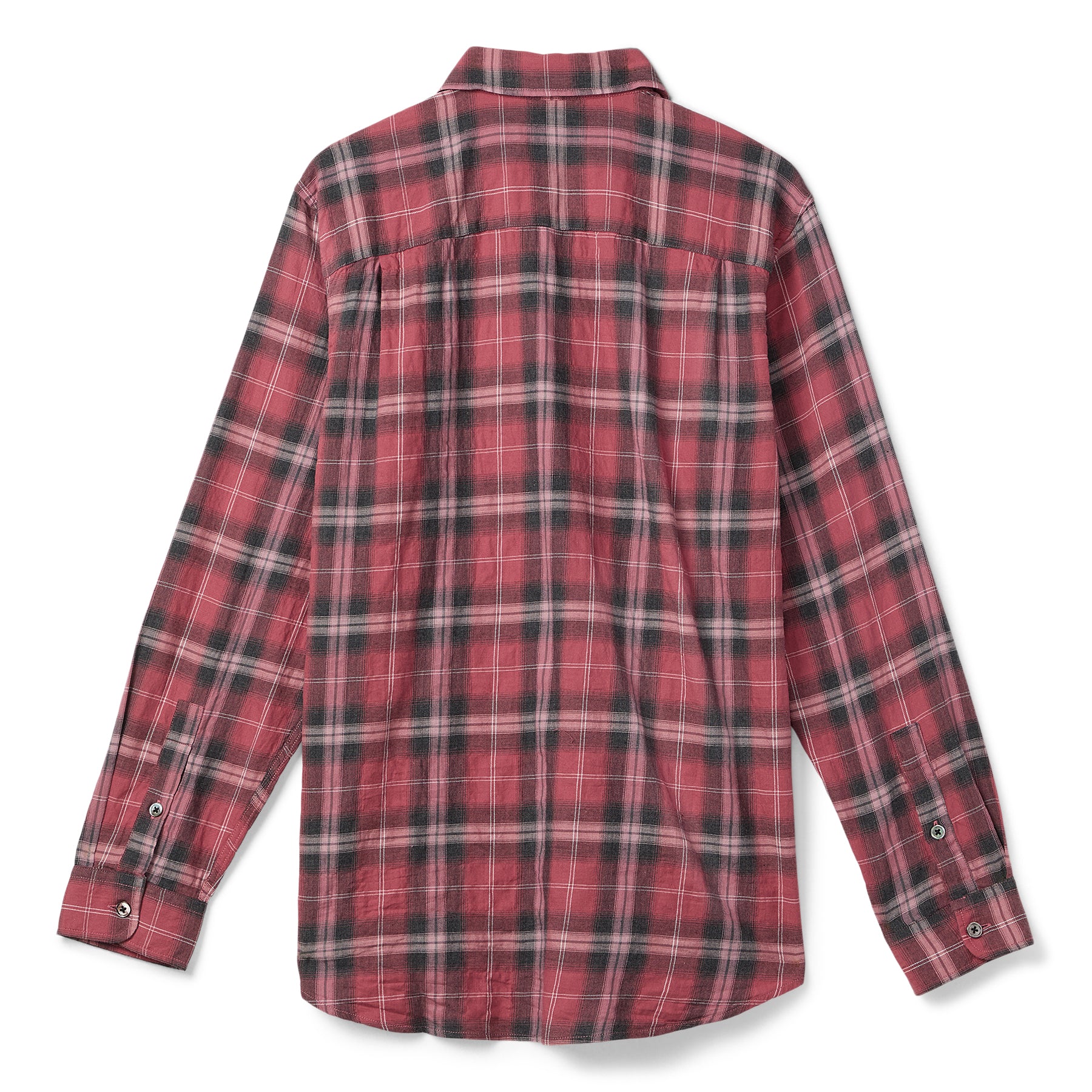 Stussy Beach Plaid Shirt (Red)