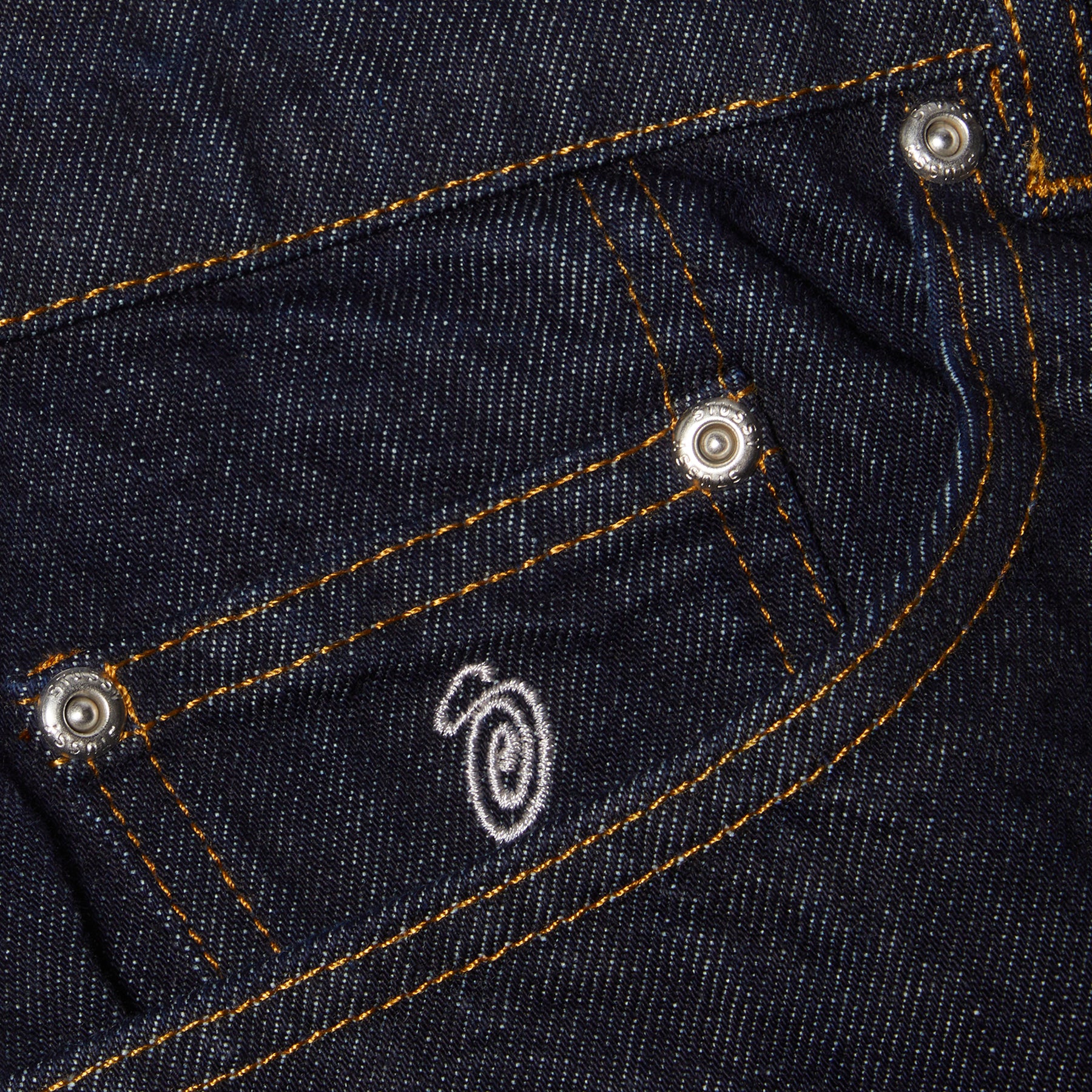 Stussy Big Ol Shorts Denim (Rinsed Indigo)