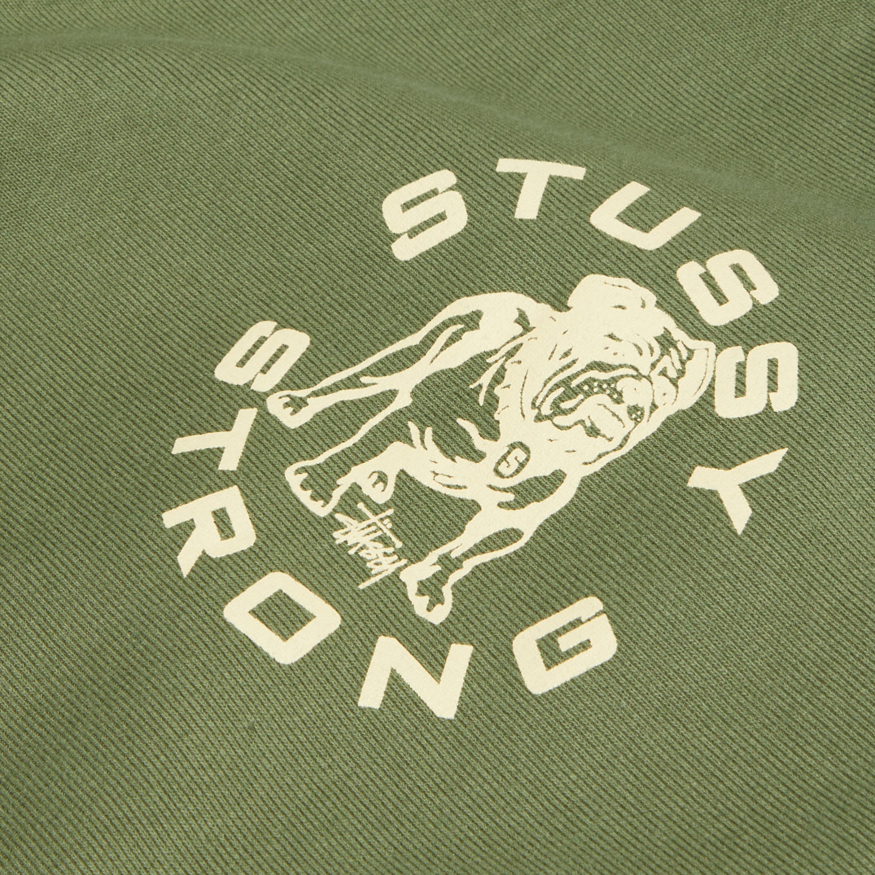 Stussy Strong Mac Hoodie (Olive)
