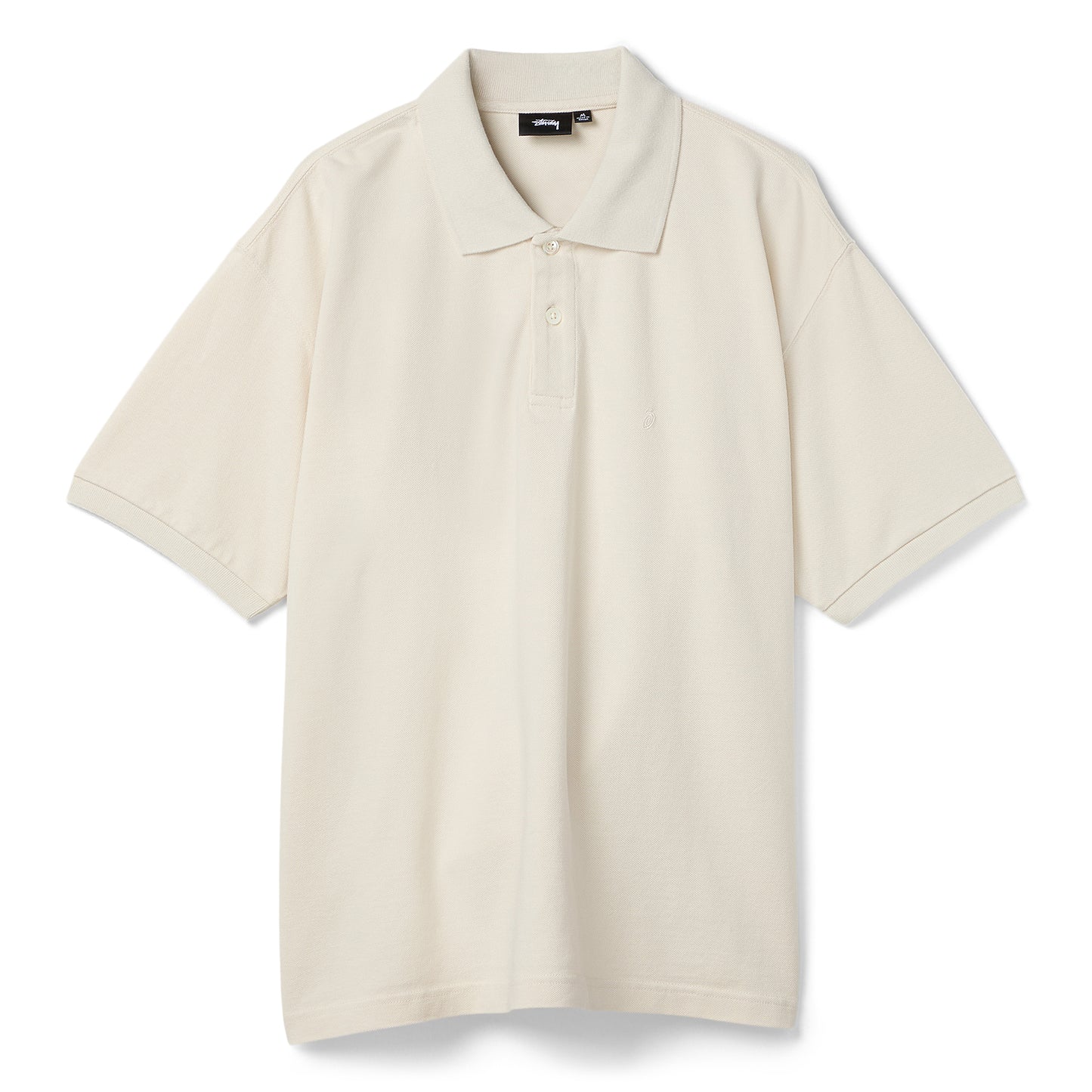 Stussy Classic Pique Polo (Off White)