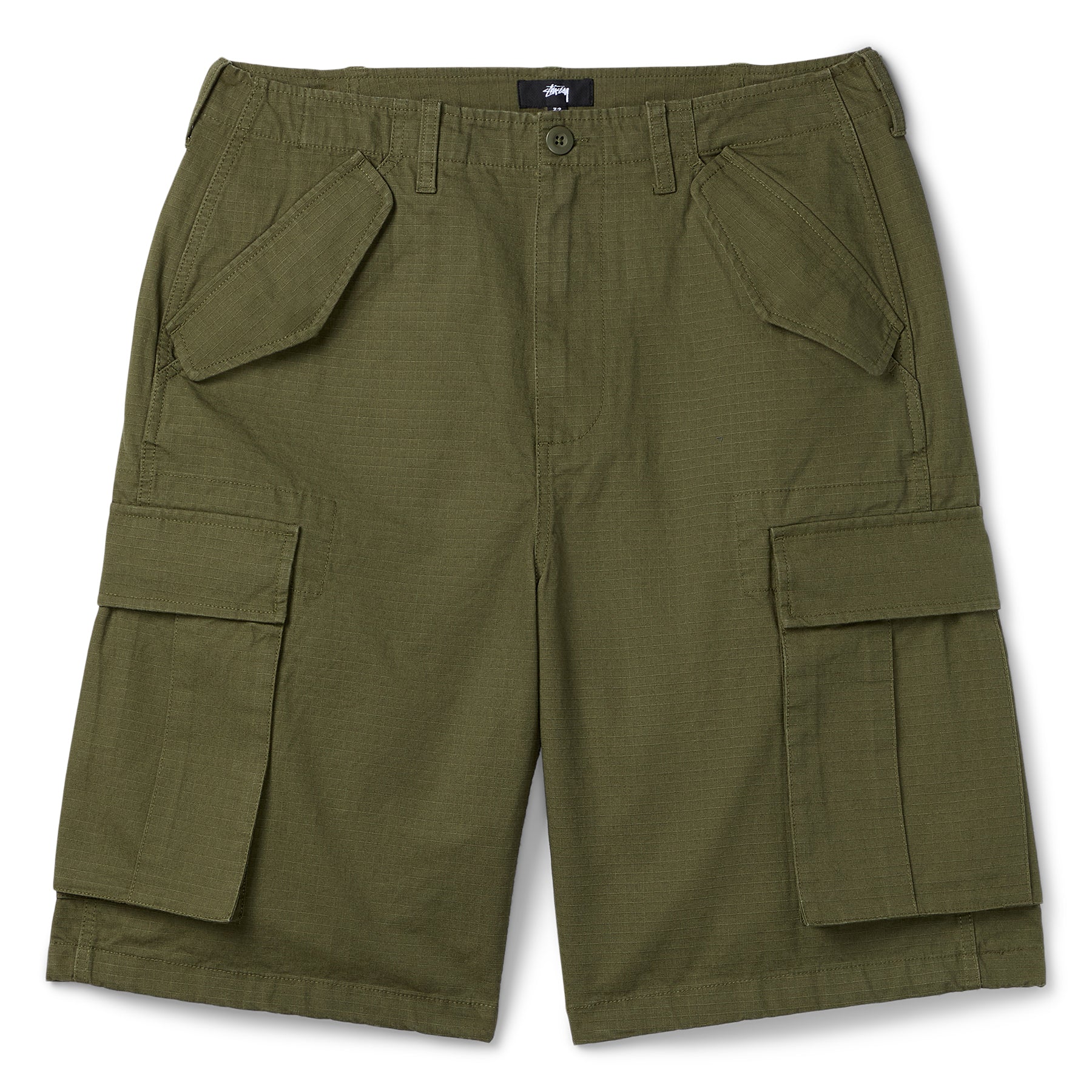 Stussy Cargo Short Ripstop (Olive Green)