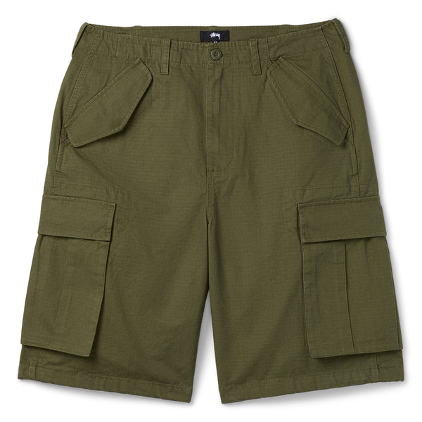 Stussy Cargo Short Ripstop (Olive Green) – CNCPTS
