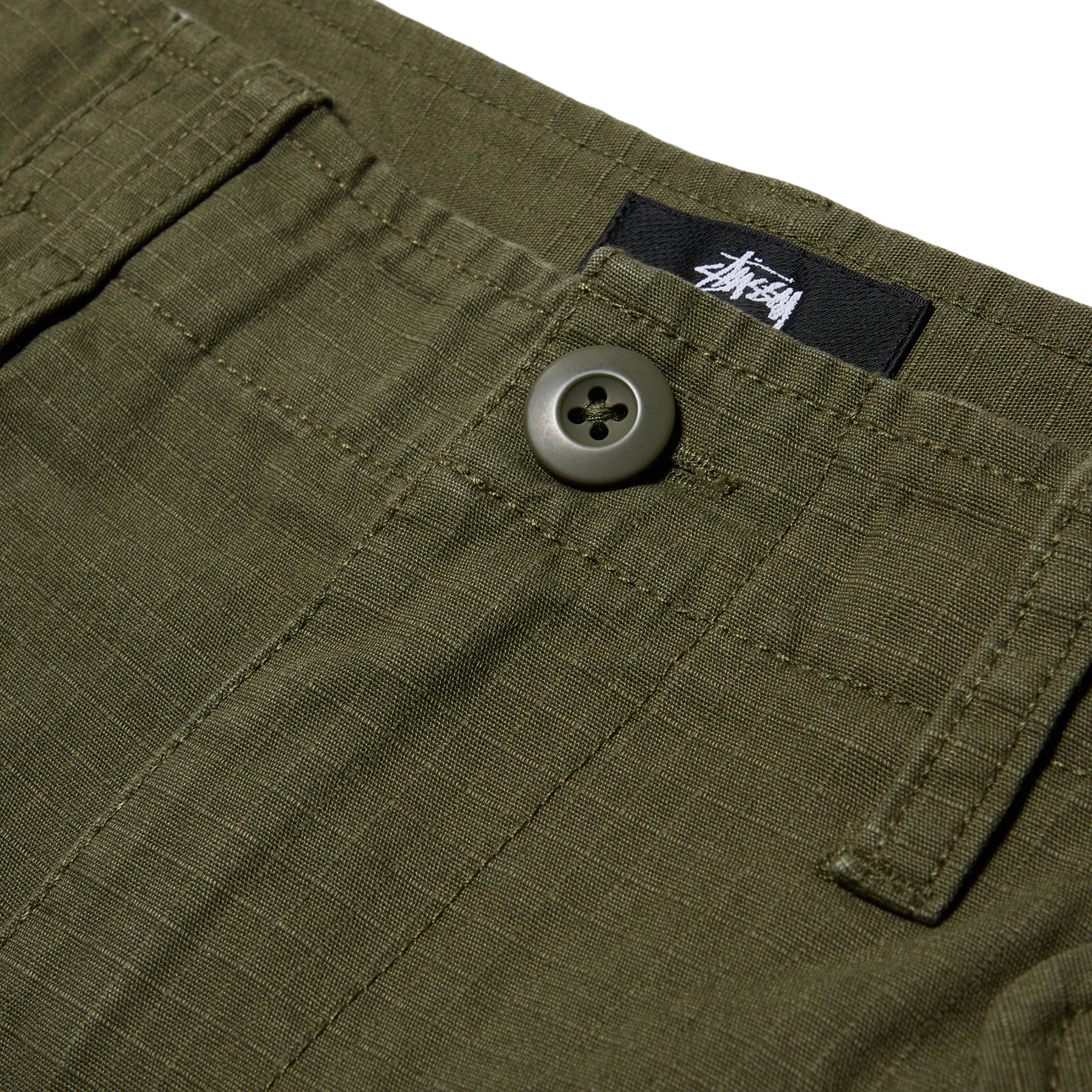Stussy Cargo Short Ripstop (Olive Green) – CNCPTS