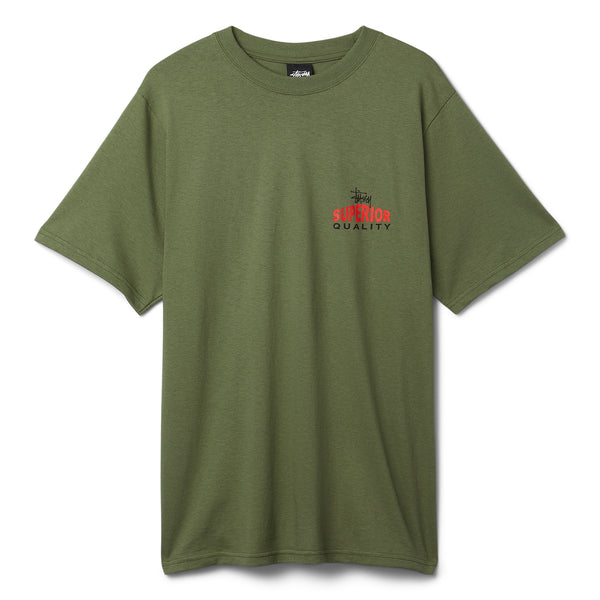 【関税込み】STUSSY SUPERIOR QUALITY TEE STUSSY SUPERIOR QUALITY TEE - BLACK - PLA Skateboarding
