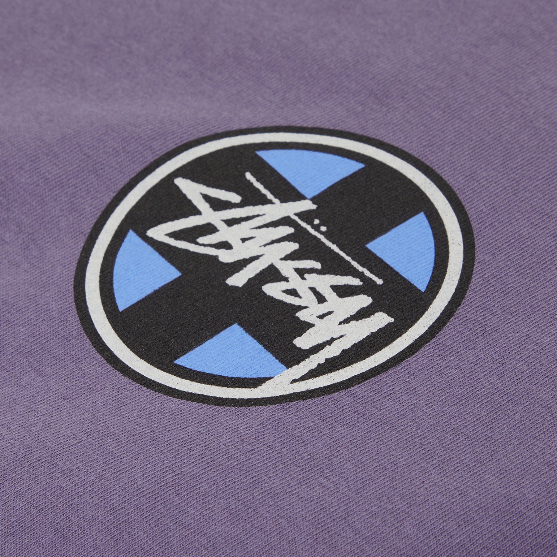 Stussy Cross Dot Pigment Dyed Tee (Grape) – CNCPTS
