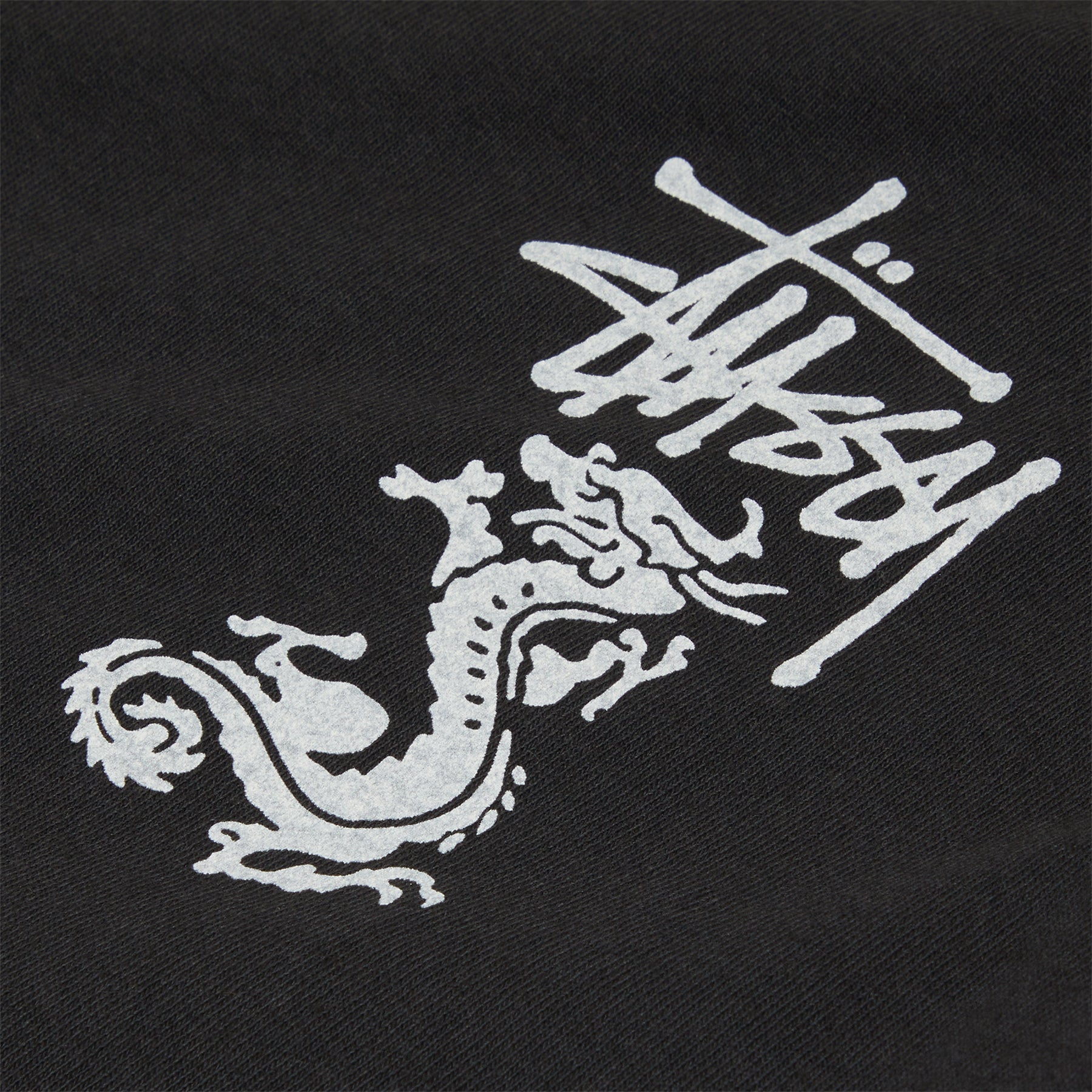 Stussy Double Dragon Pigment Dyed Tee (Black) – CNCPTS