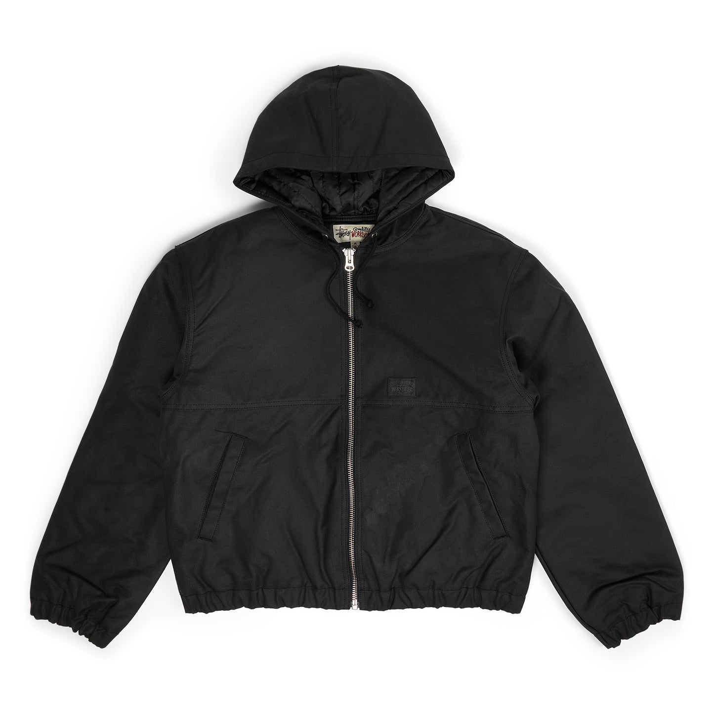 Stussy Work Jacket Waxed Cotton (Black)
