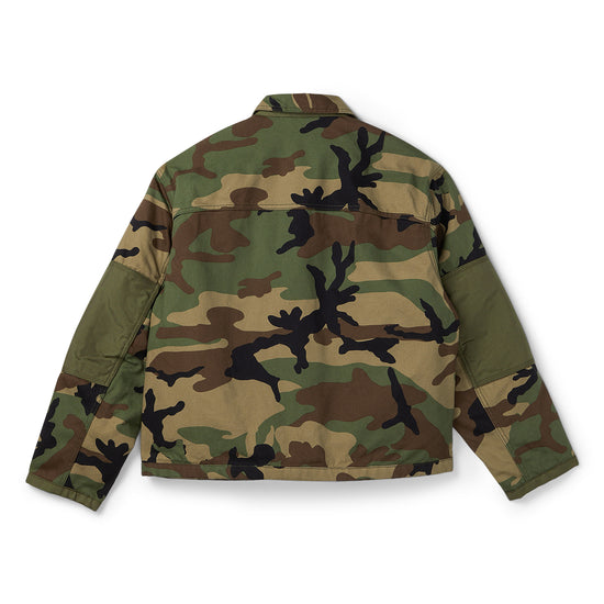 Stussy Utility Workgear Jacket (Woodland Camo)