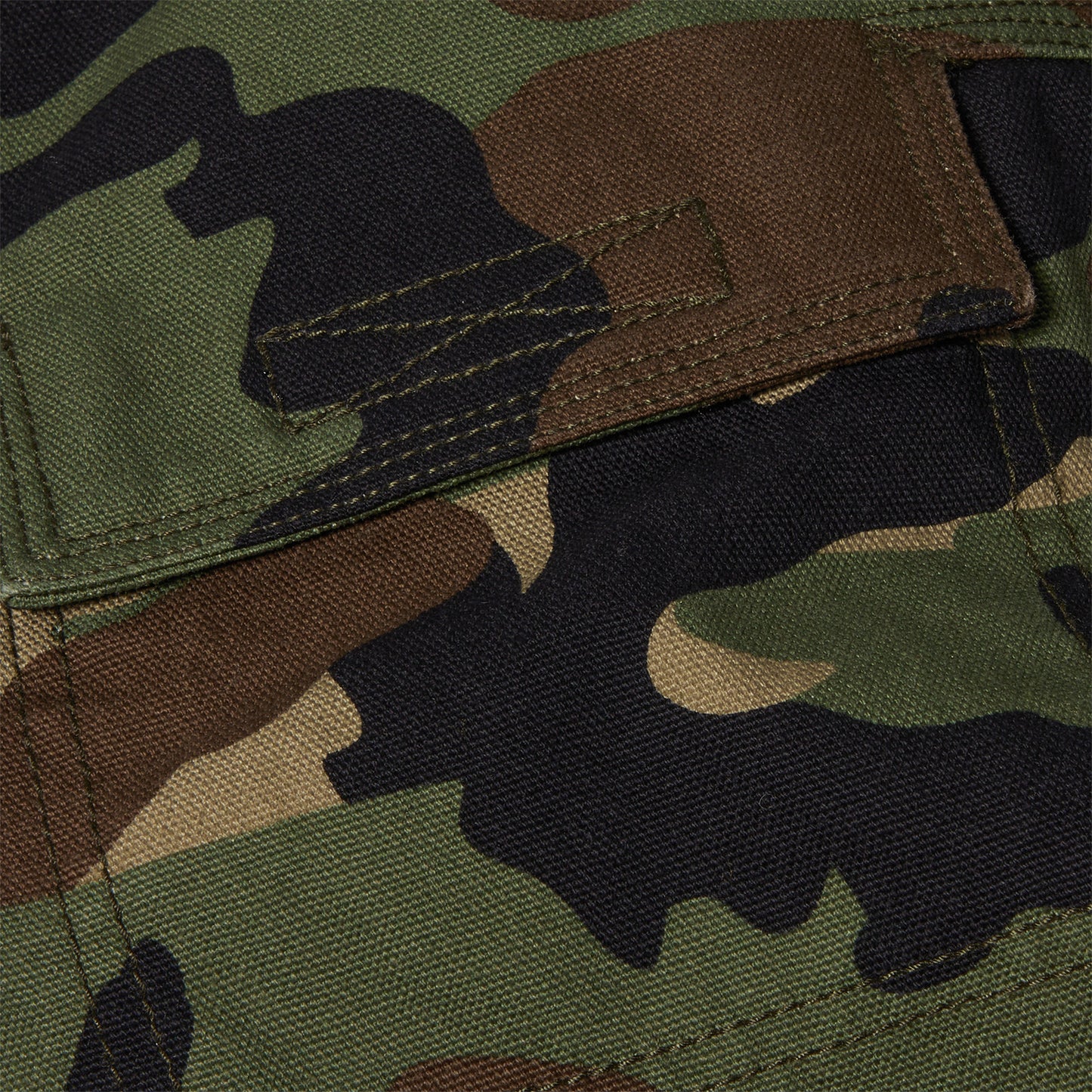 Stussy Utility Workgear Jacket (Woodland Camo)