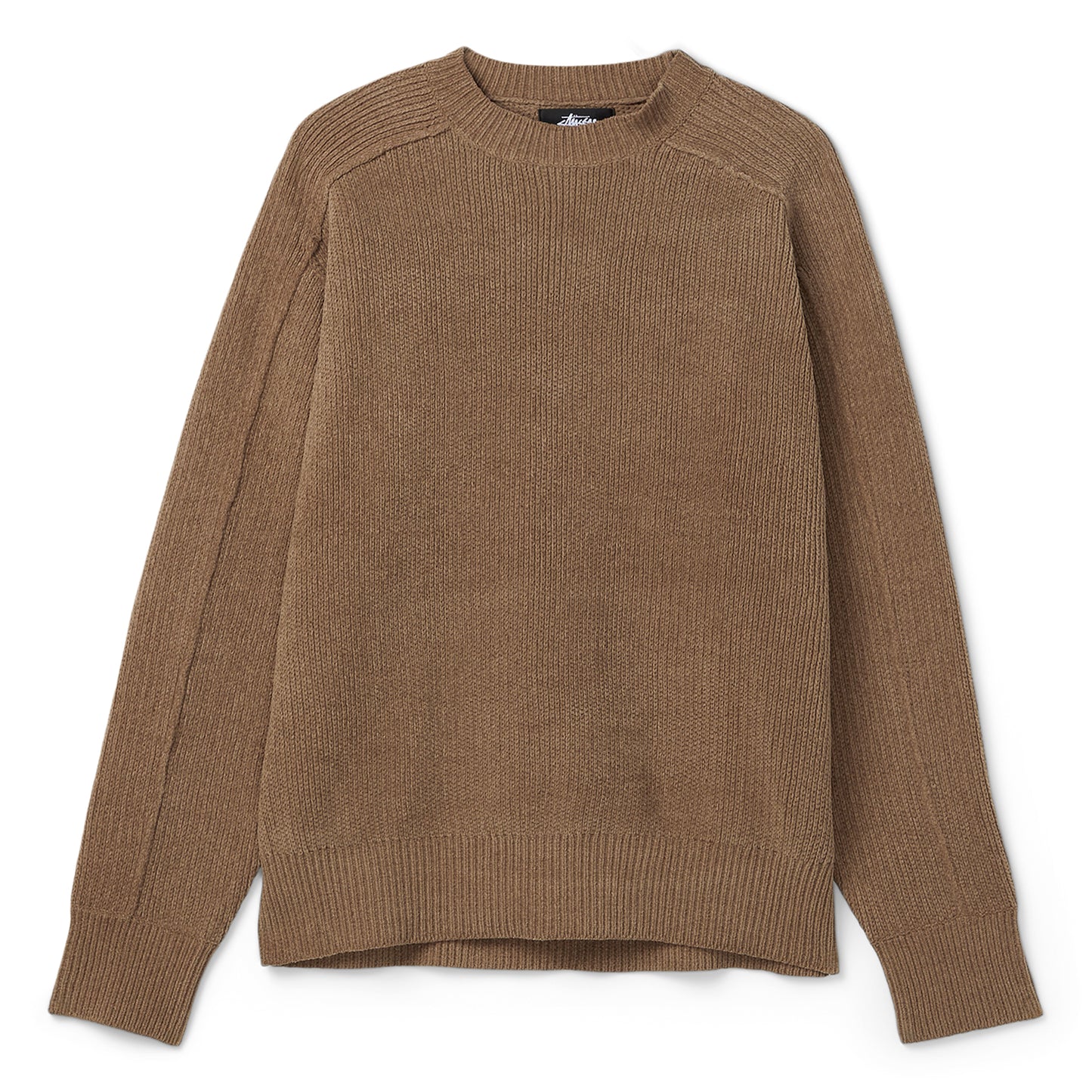 Stussy Exposed Seam Sweater (Brown)