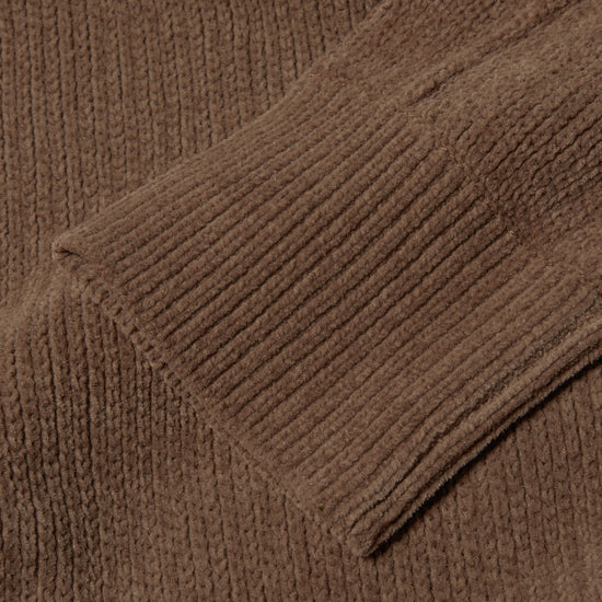 Stussy Exposed Seam Sweater (Brown)