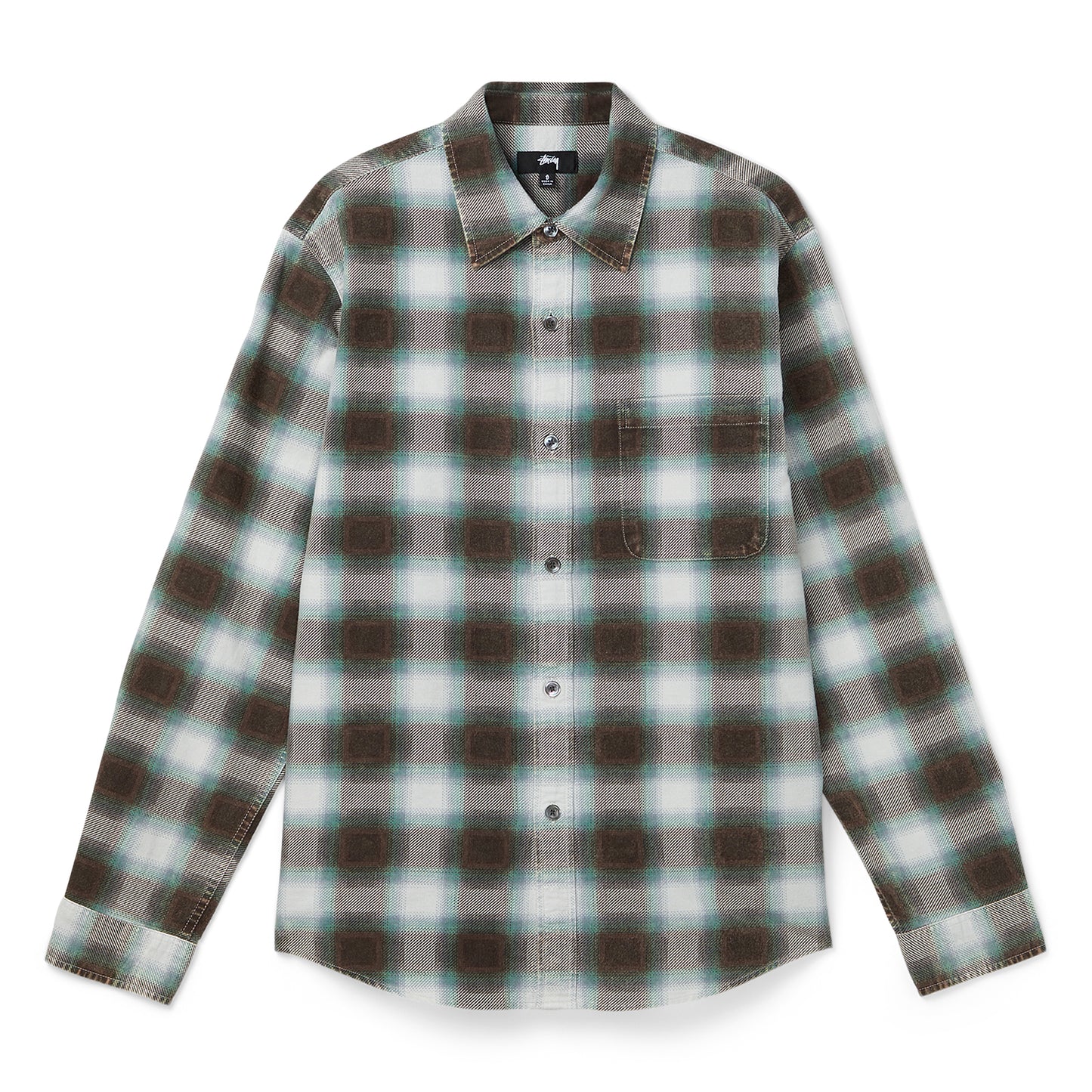 Stussy June Plaid Shirt (Bone)