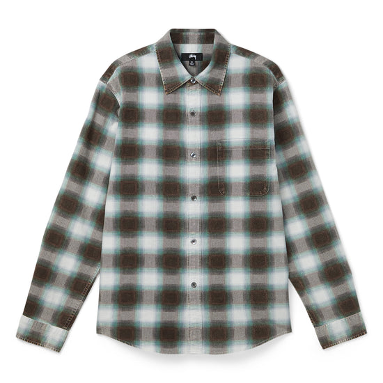 Stussy June Plaid Shirt (Bone)