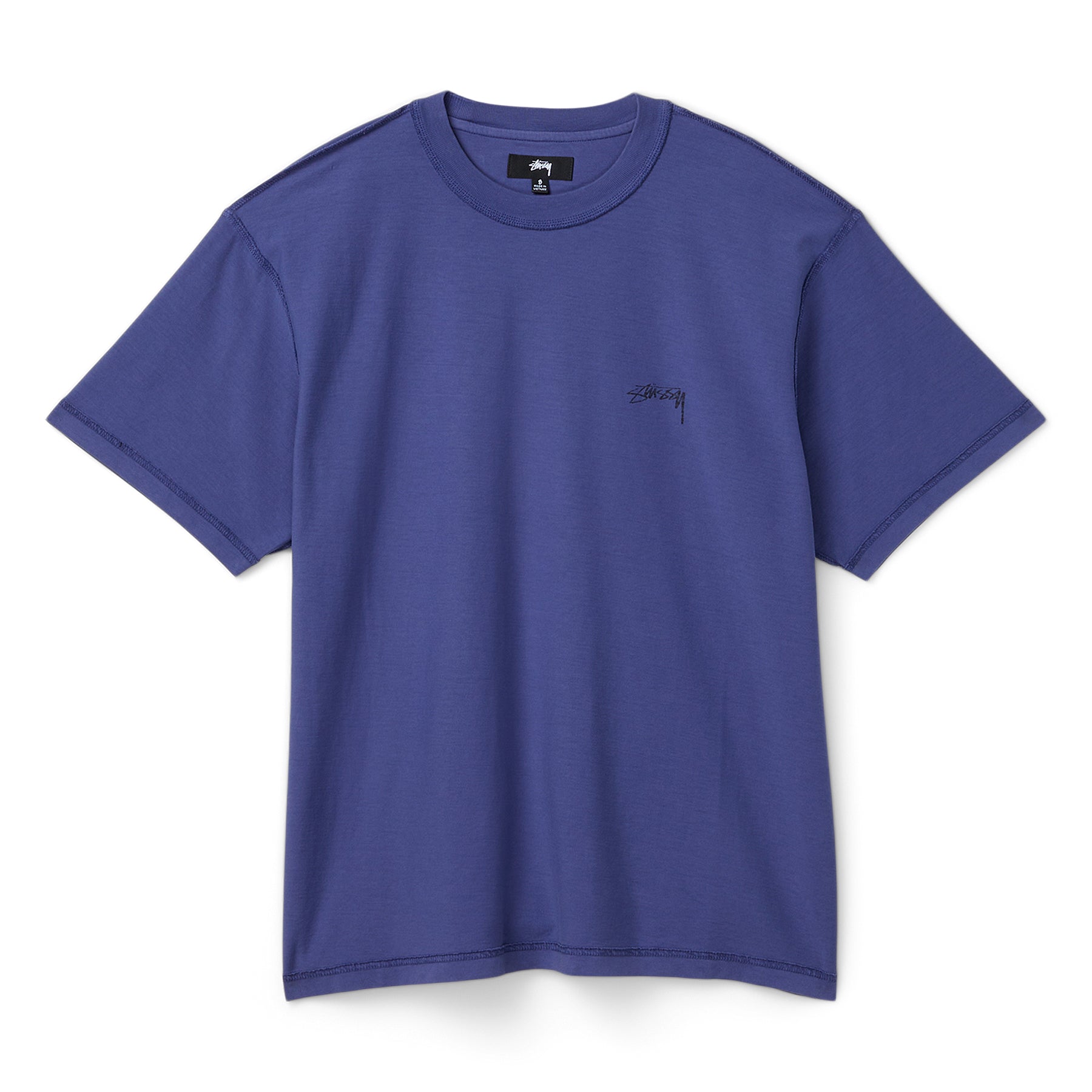Stussy Lazy Short Sleeve Tee (Vintage Navy)