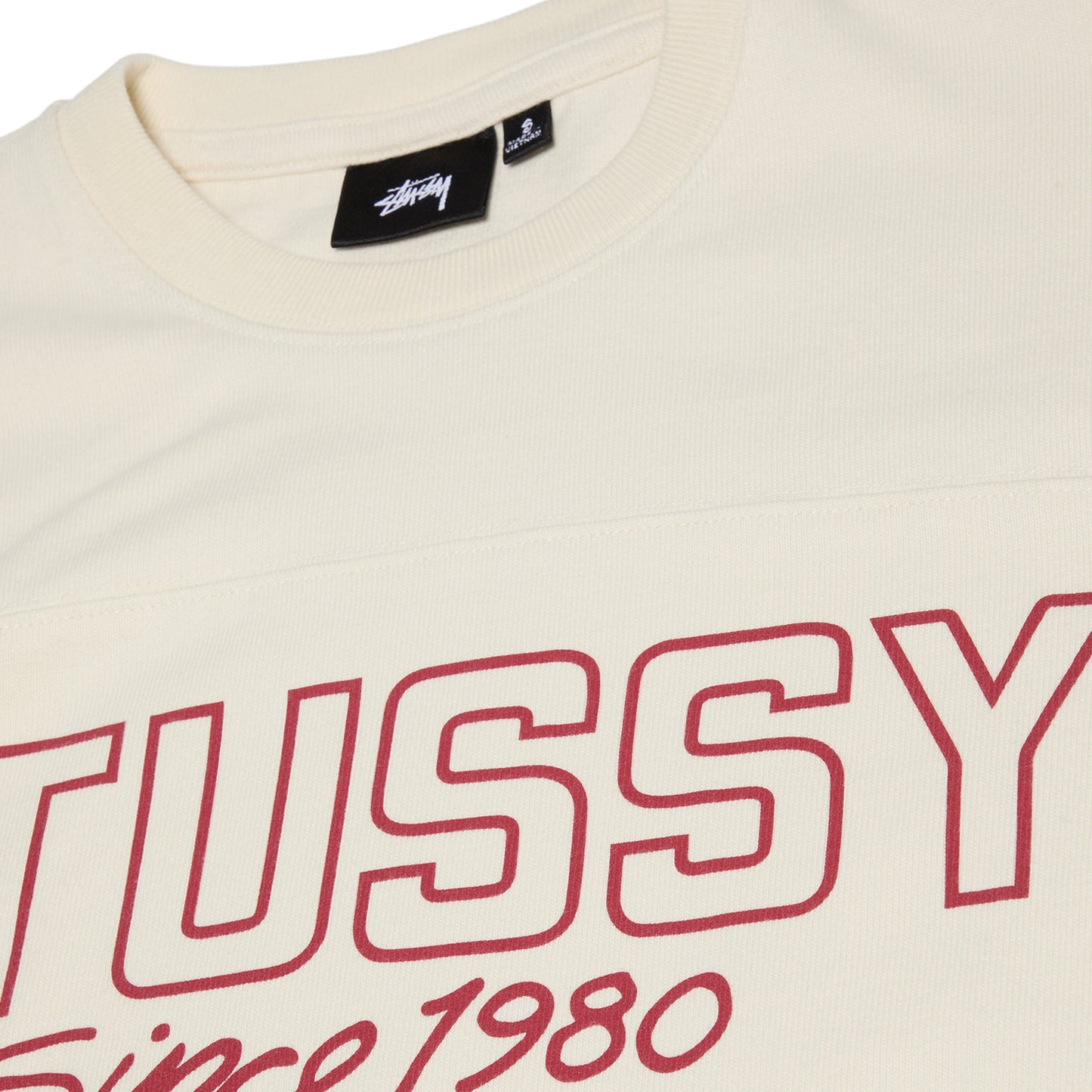 Stussy Football Crew (Bone)