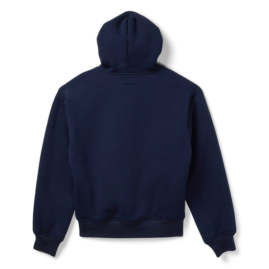 Stussy Bonded Sherpa Lined Hoodie (Blue)