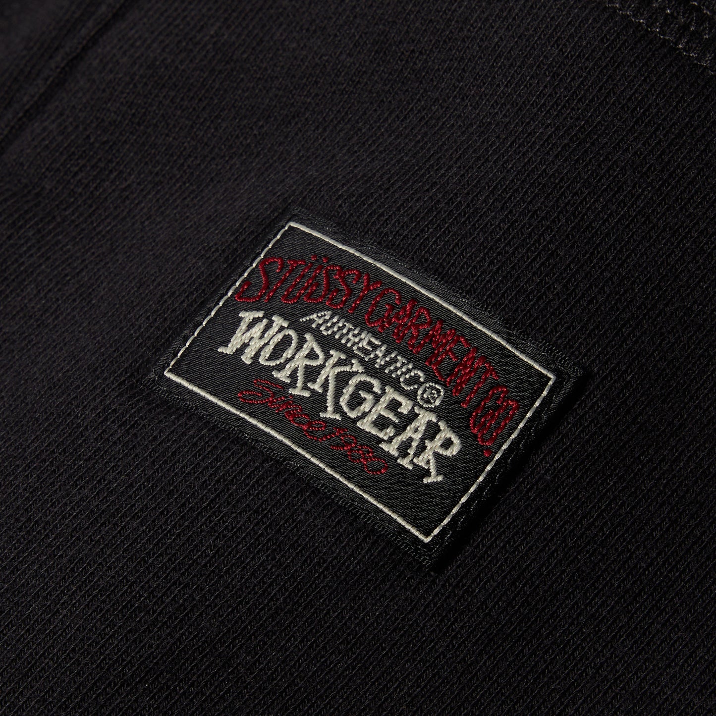 Stussy Workgear Sweatpant (Washed Black)