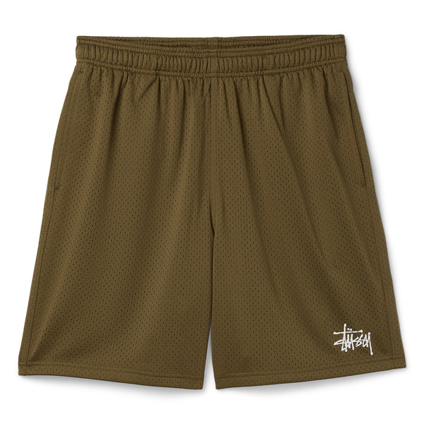 Stussy Basic Mesh Short (Olive) – CNCPTS