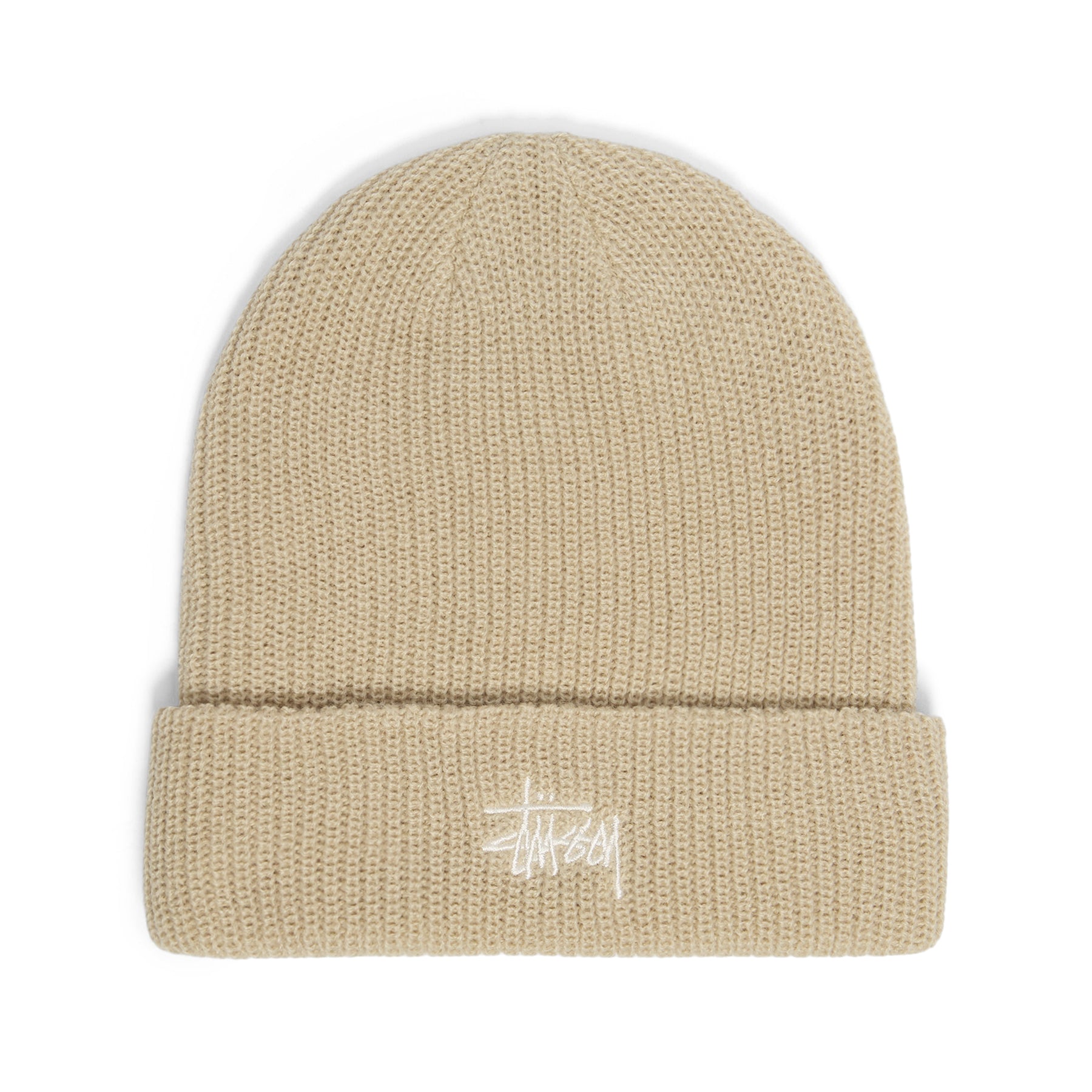 Stussy Basic Cuff Beanie (Faded Tan)
