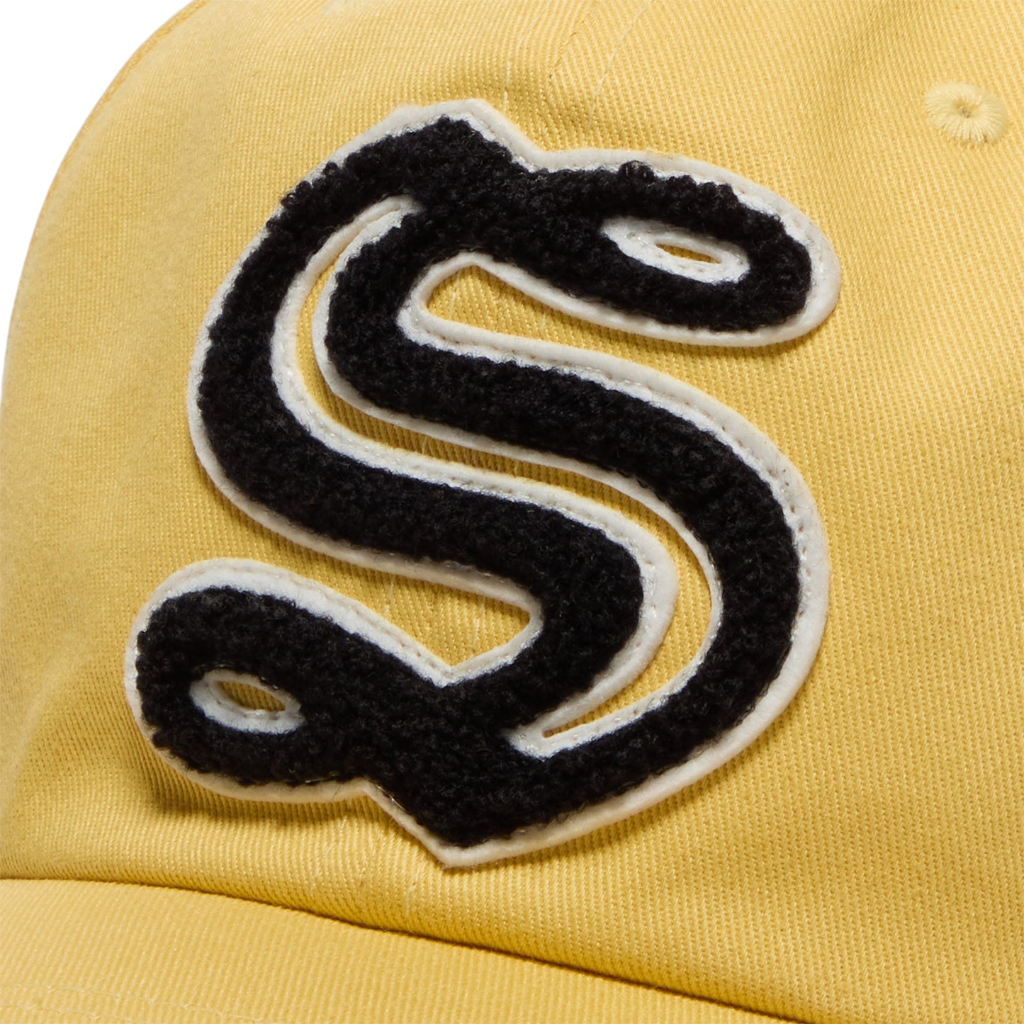 Stussy MD Chenille S Cap (Yellow)
