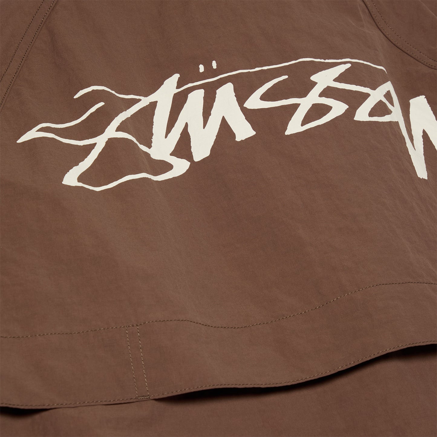 Stussy Nylon Beach Shell (Coffee)