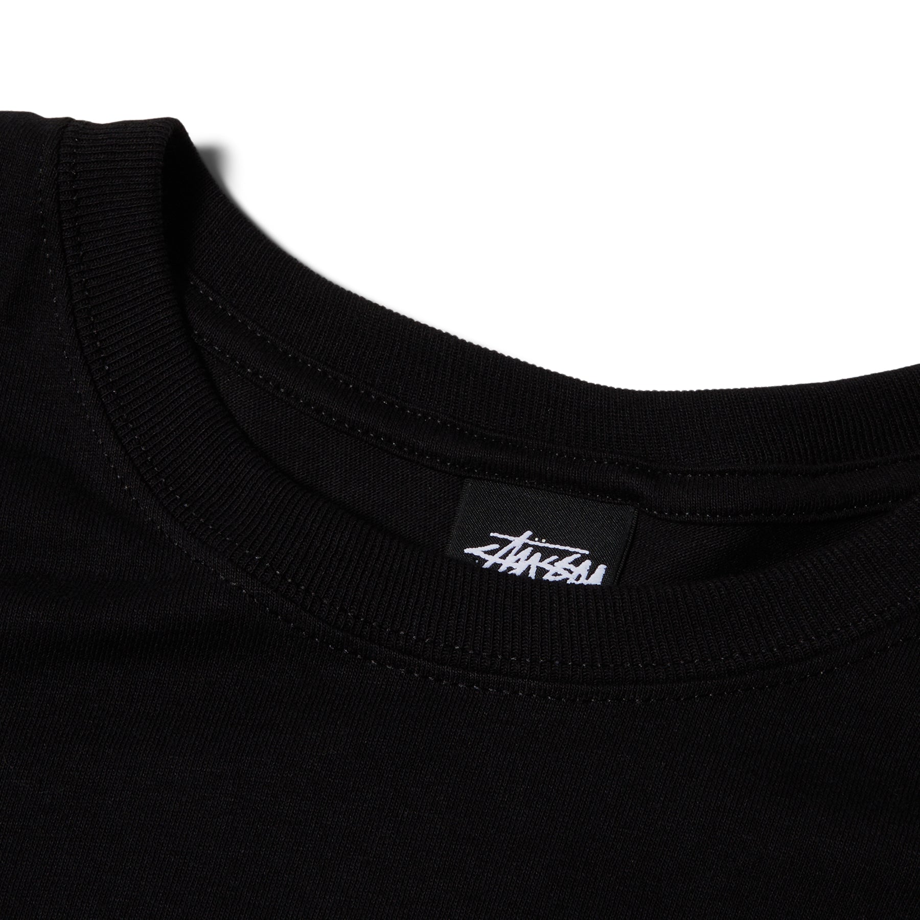 Stussy Mirror Long Sleeve Tee (Black)