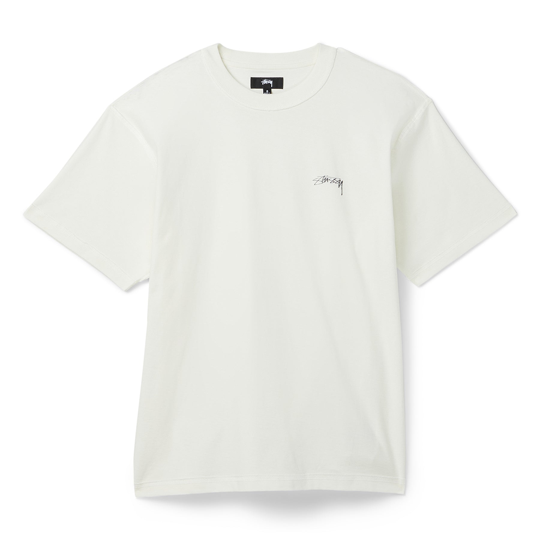 Stussy Lazy Short Sleeve Tee (White)