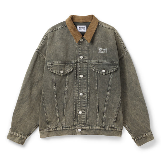 Moschino Jeans Vintage Denim Jacket (Grey)