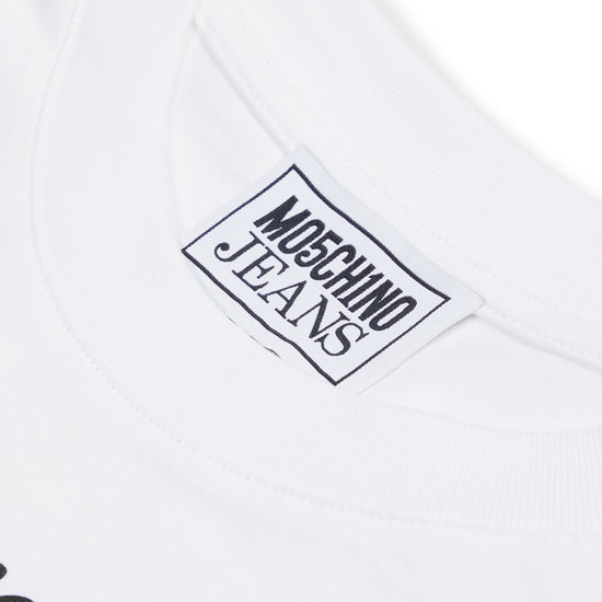 Moschino Jeans Cotton Jersey T-Shirt (White)