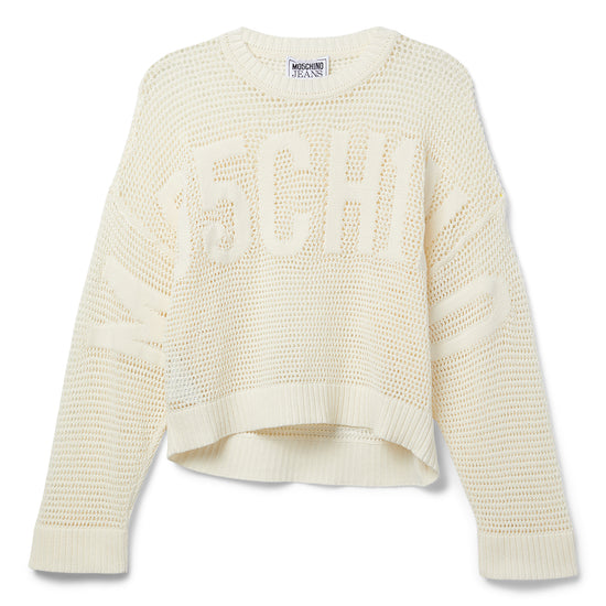 Moschino Jeans Knit Sweater (Ivory)
