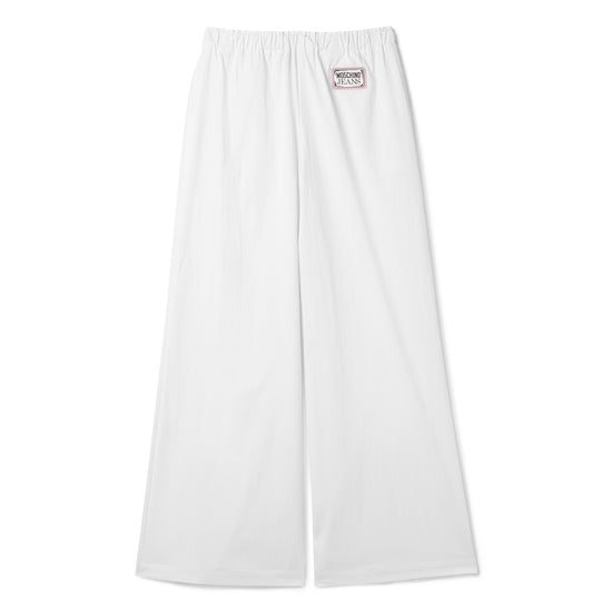Moschino Jeans Straight Trousers (White)