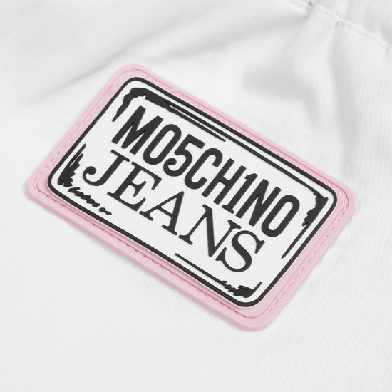 Moschino Jeans Straight Trousers (White)