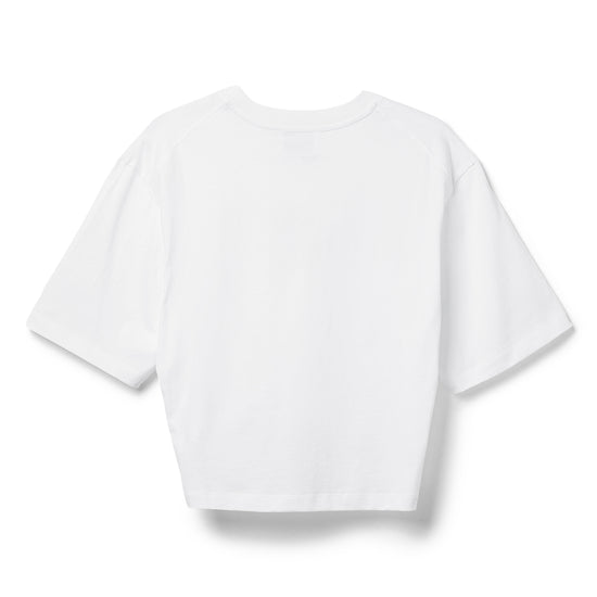 Moschino Jeans Cotton Knot T-Shirt (Multi White)