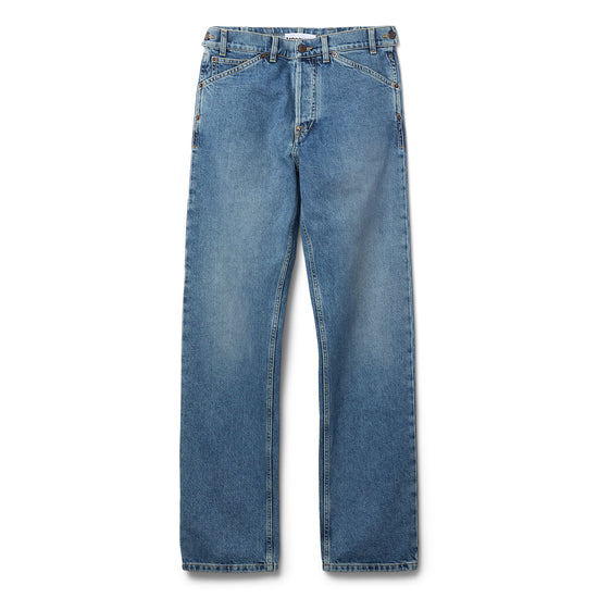 Moschino Crown Logo Denim Pants (Blue)
