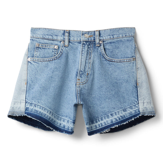 Moschino Jeans Denim Shorts (Multi Light Blue)
