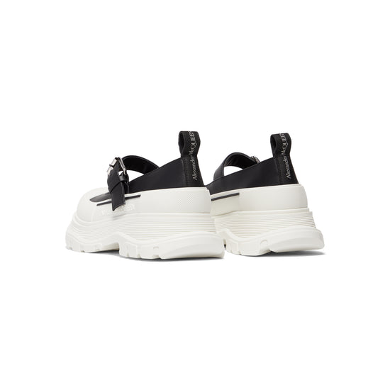 Alexander McQueen Leather Maryjane (Black/White)