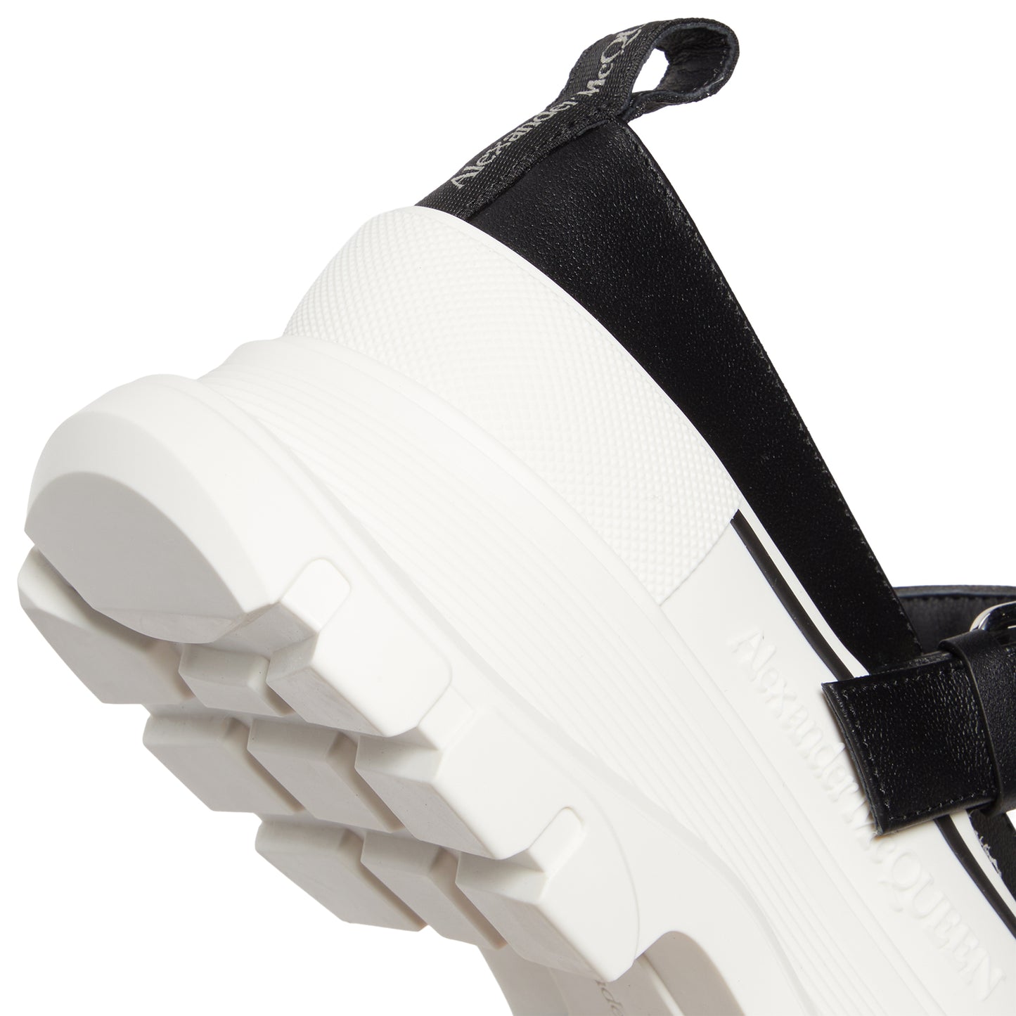 Alexander McQueen Leather Maryjane (Black/White)