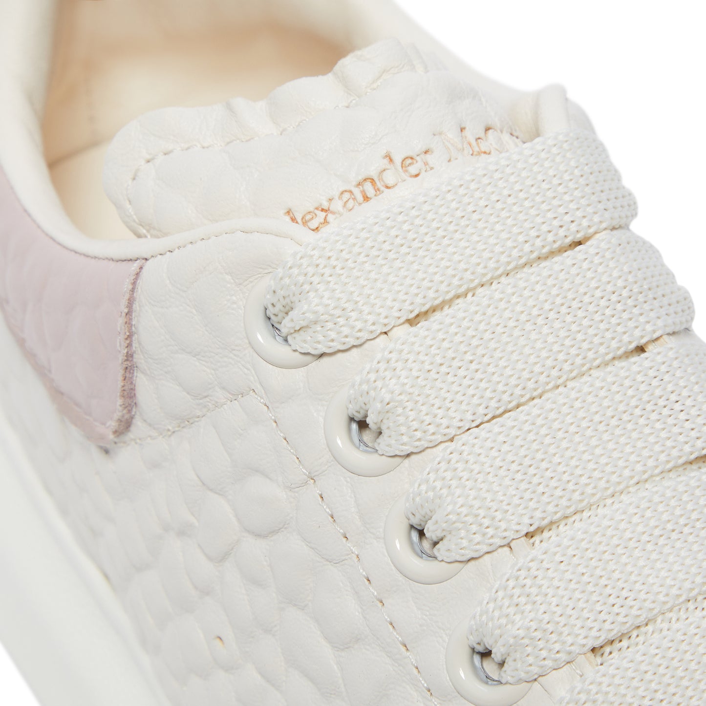 Alexander McQueen Oversized Sneaker (Off White/Pink)