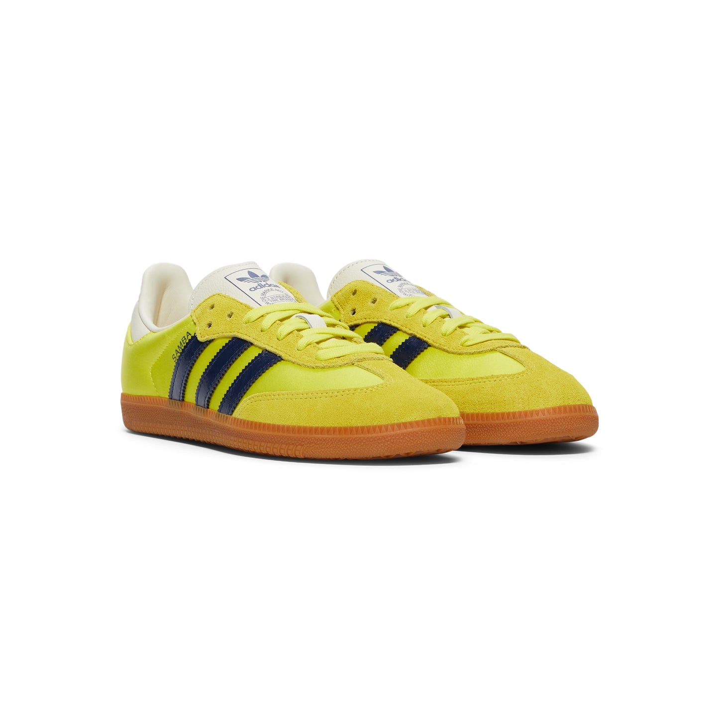 adidas Womens Samba OG (Shock Yellow/Night Indigo/Cream White)