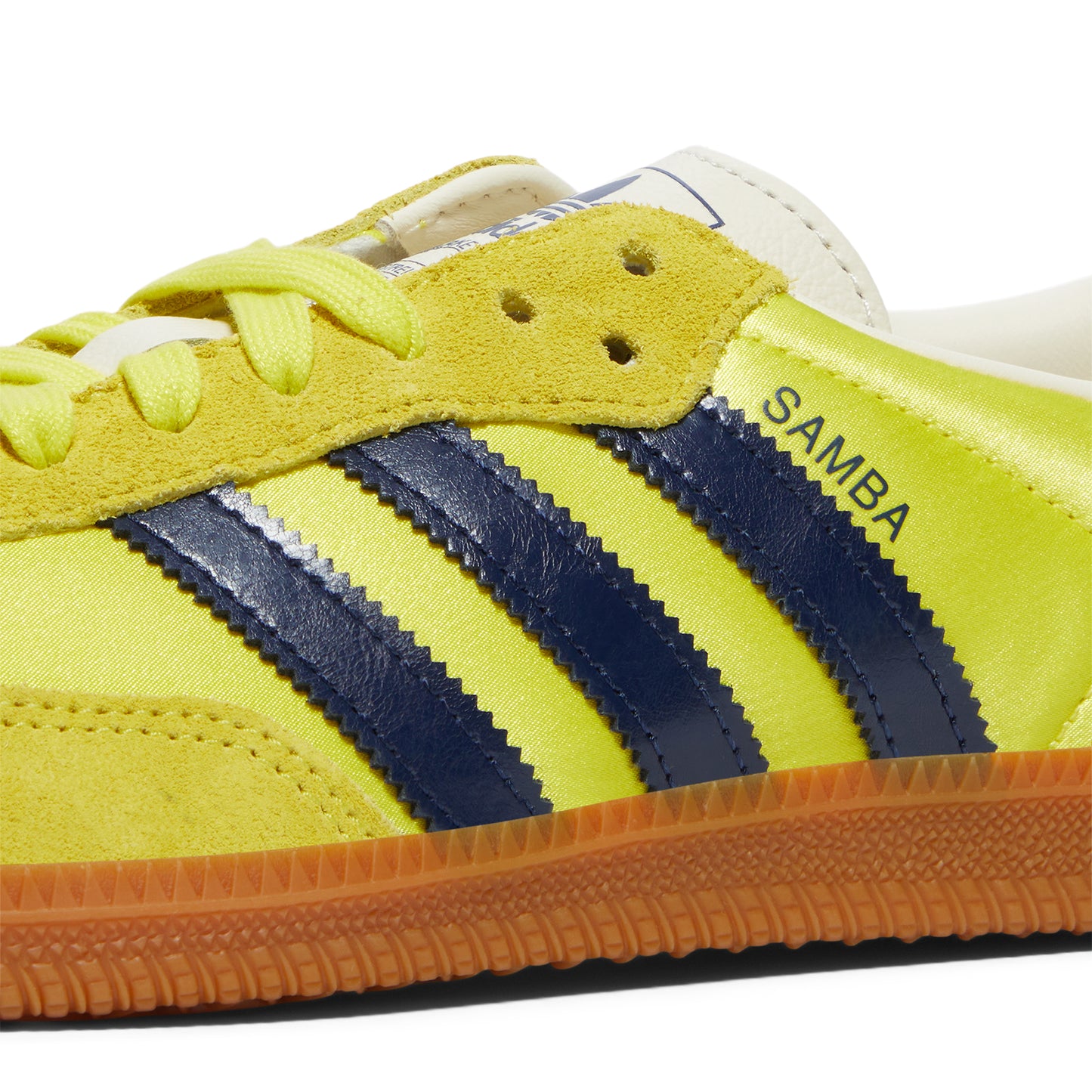 adidas Womens Samba OG (Shock Yellow/Night Indigo/Cream White)