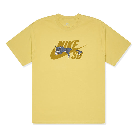 Nike SB Sleeping Cat Tee (Saturn Gold)
