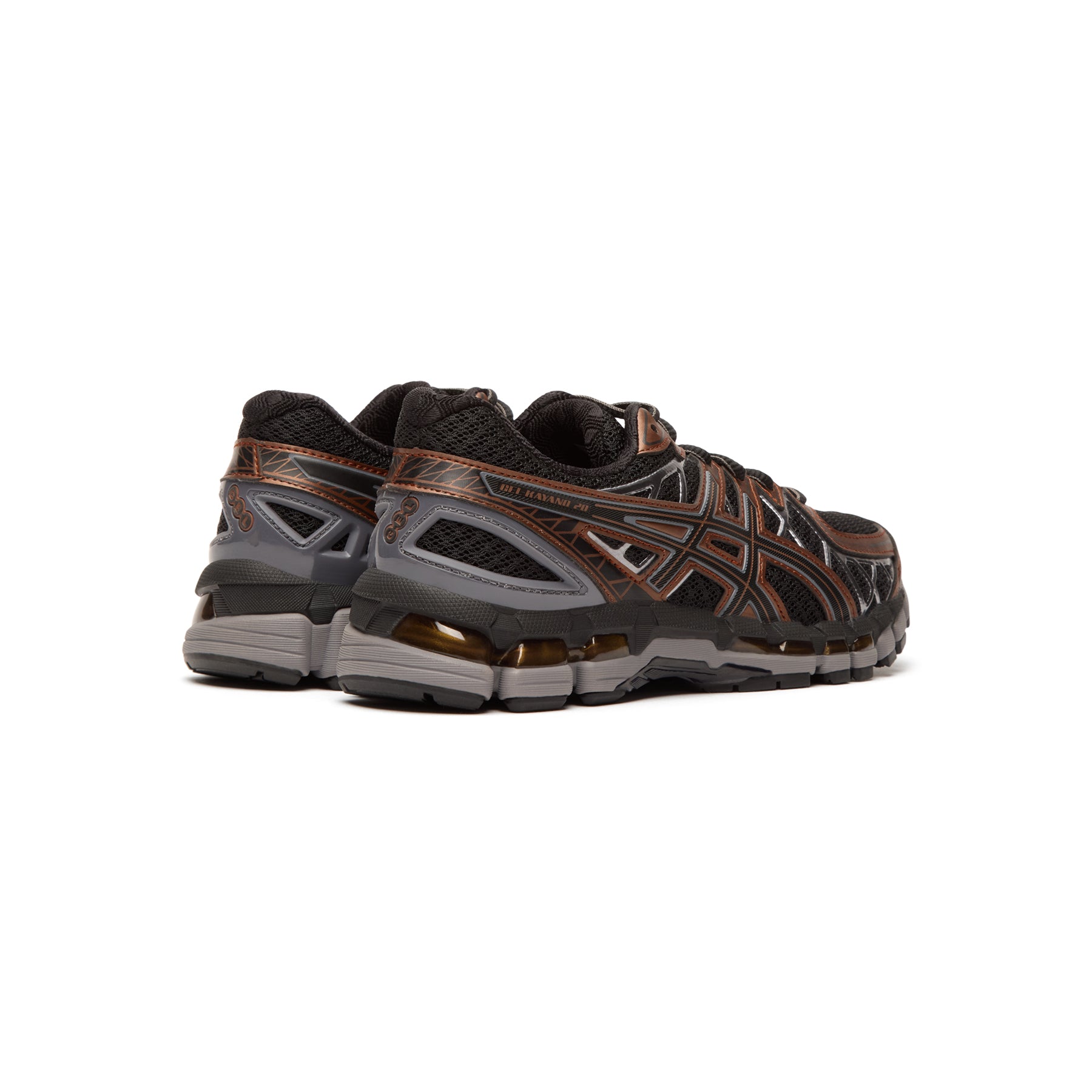 Asics Gel-Kayano 20 (Black/Reddish Brown)