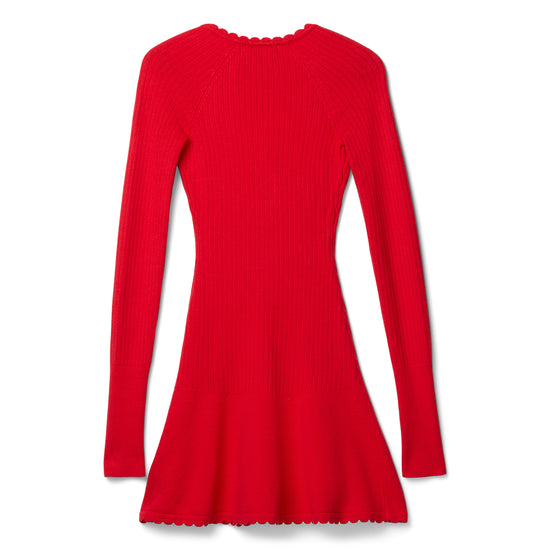 GUIZIO Evelyne Dress Red Love / L GUIZIO Evelyne Dress Red Love / L