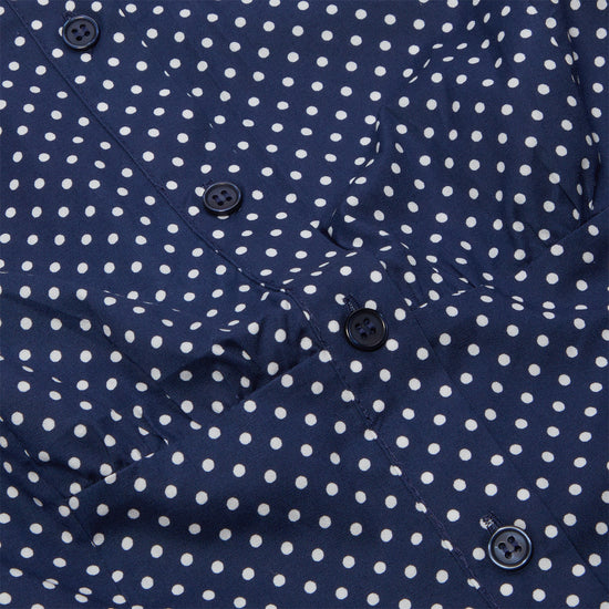 Danielle Guizio Liana Top (Navy/White)