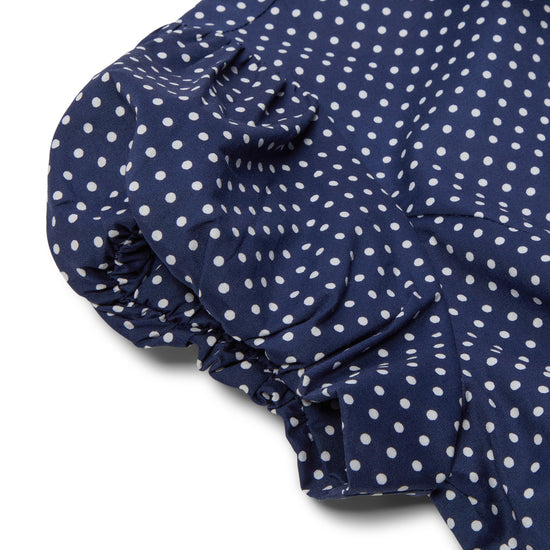 Danielle Guizio Liana Top (Navy/White)