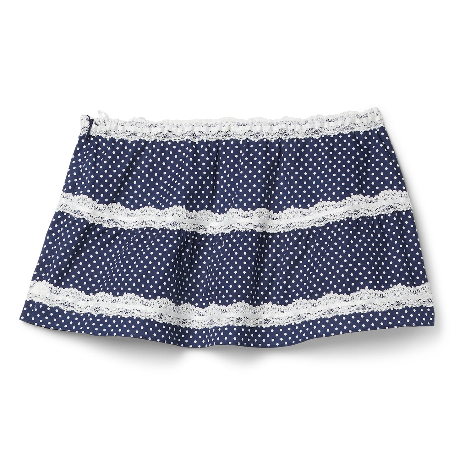 Danielle Guizio Simone Mini Skirt (Navy/White)