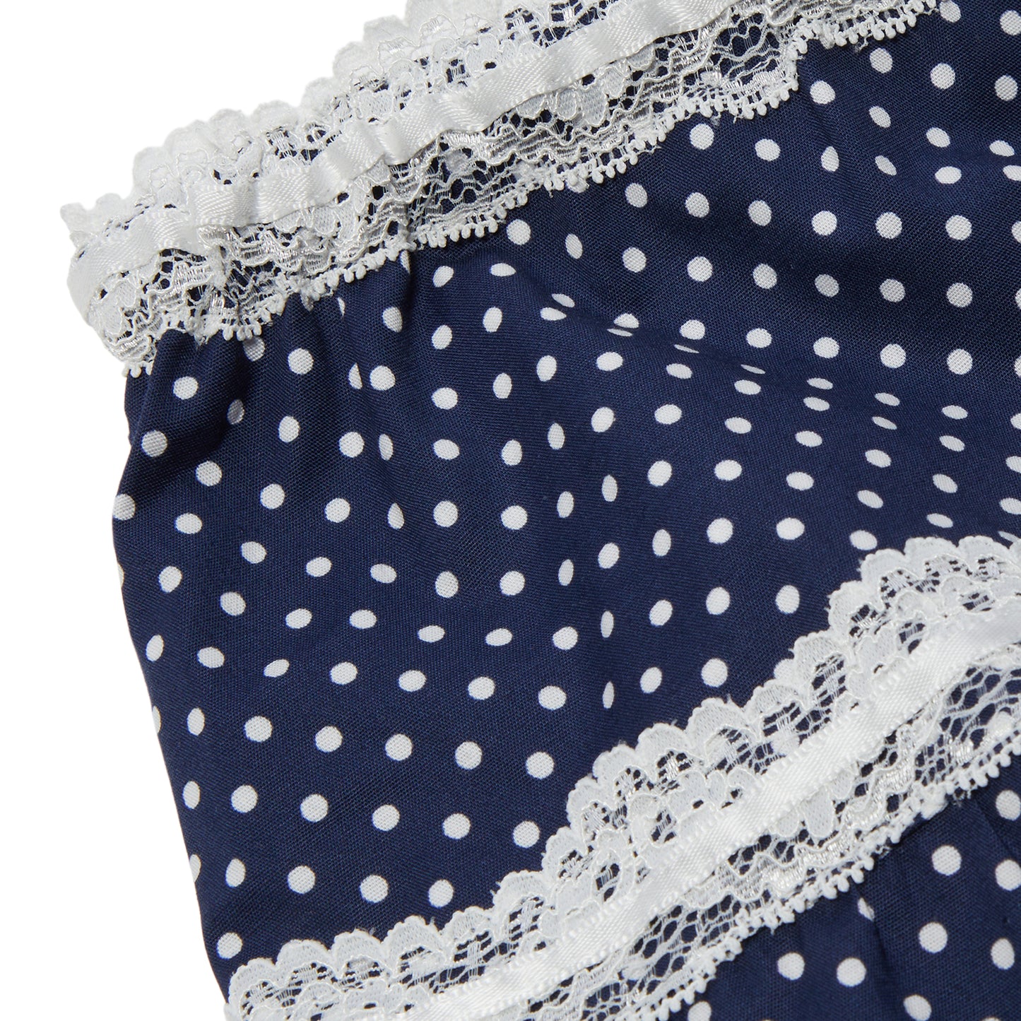 Danielle Guizio Simone Mini Skirt (Navy/White)