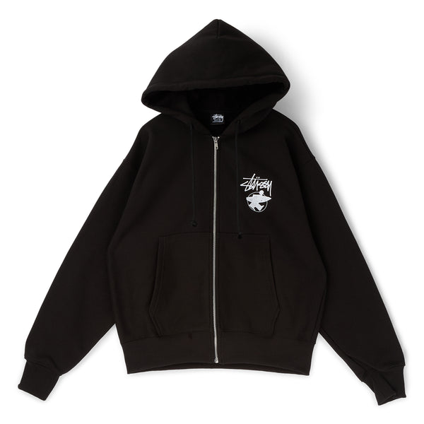 Stussy Long Haul Zip Hood (Black) – CNCPTS