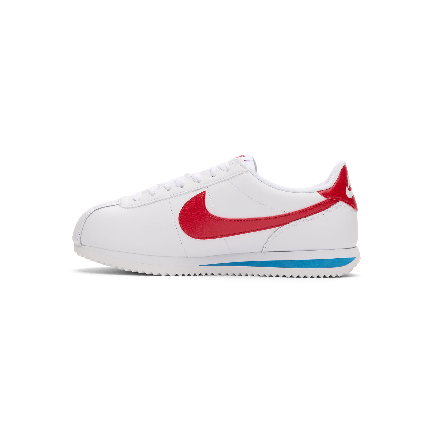 Nike Womens Cortez Leather (White/Varsity Red/Varsity Blue)