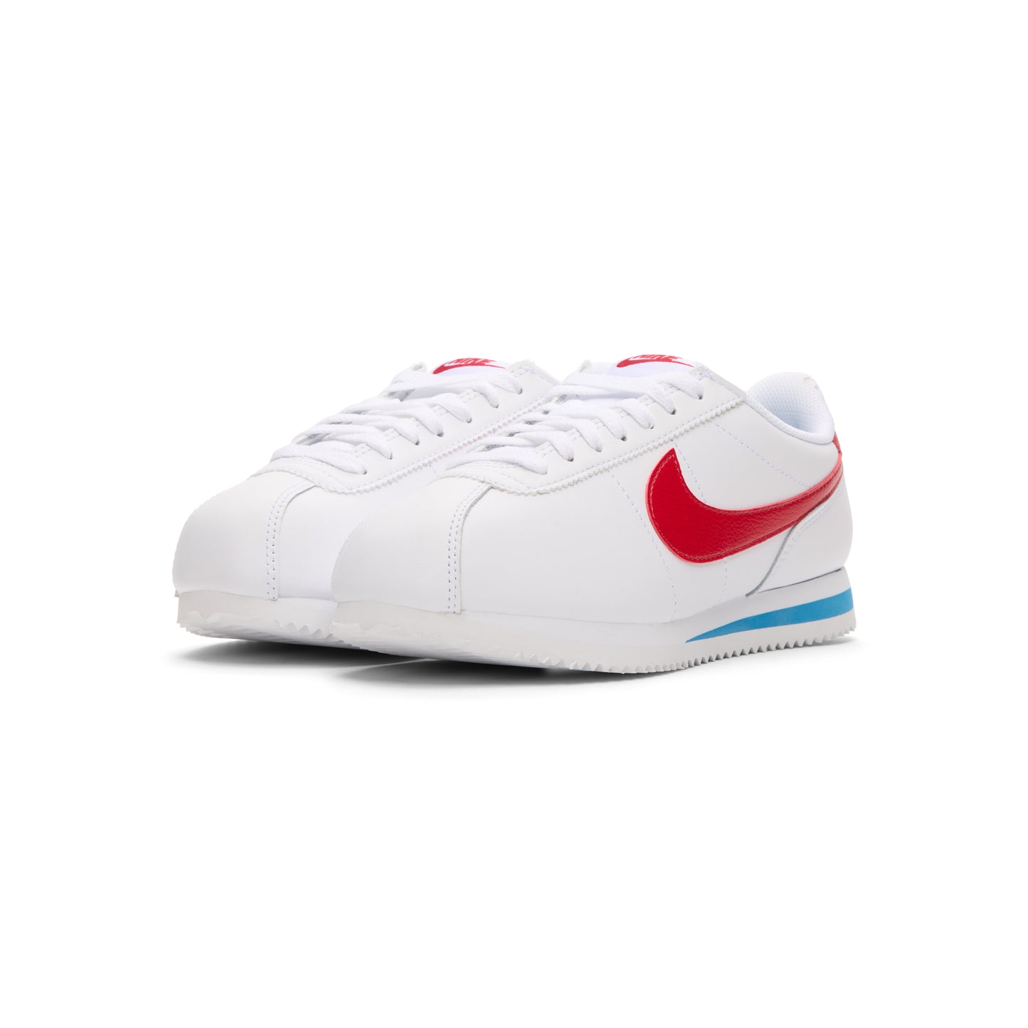 Nike Womens Cortez Leather (White/Varsity Red/Varsity Blue)